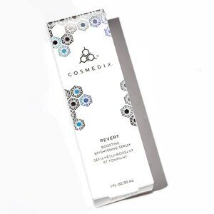 Skincare Cosmedix Revert Boosting Brightening Serum 1 oz 30ml reduce dark spots